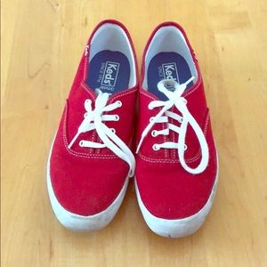 Red Keds shoes only worn once